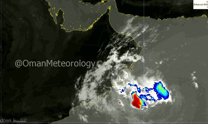 تدفق السحب المتوسطة والعالية المصاحبة للحالة المدارية