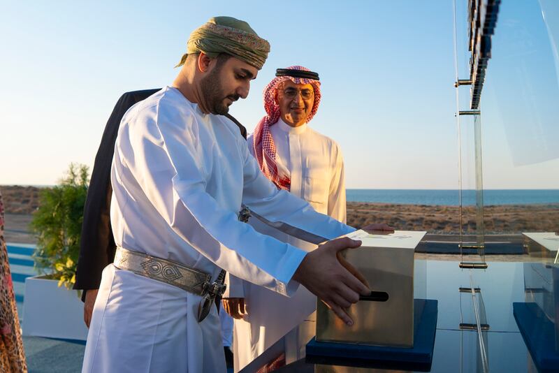 سمو السيد ذي يزن يرعى وضع حجر الأساس لمشروعين استثماريين