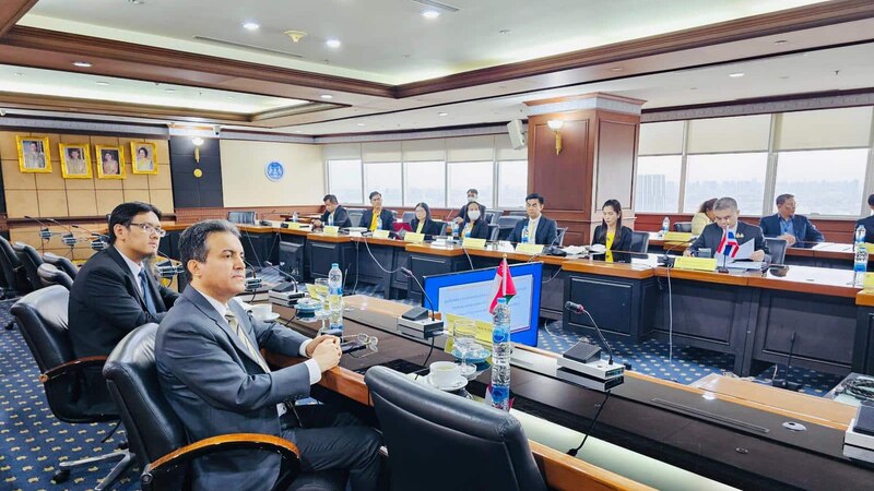 بحث سبل تطوير العلاقات الثنائية مع أمين عام هيئة مكافحة الفساد التايلندية