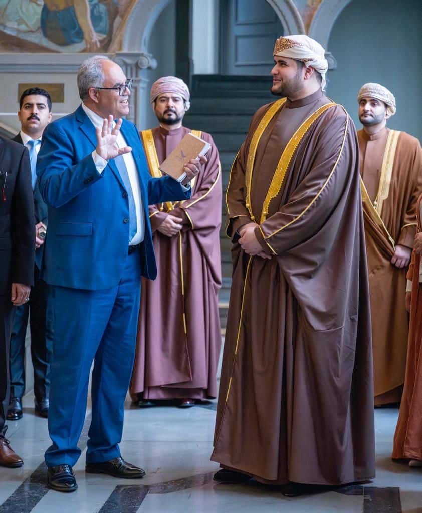 بالصور: سمو السيد بلعرب يزور منظمات دولية