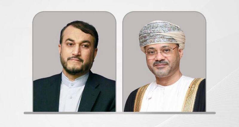 السيد بدر يطلع على الرد الذي أرسلته إيران إلى منسق الاتحاد الأوروبي