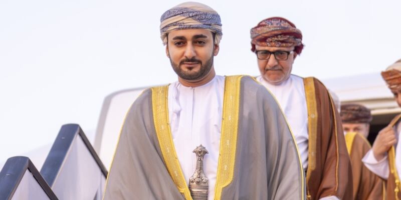 سمو السيد ذي يزن يصل مصر 