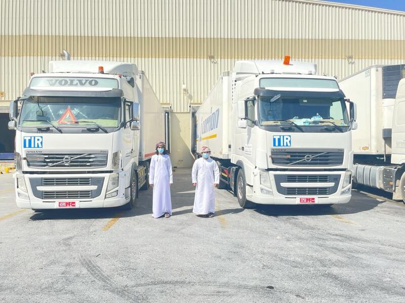 شحنة غذائية من السلطنة للسعودية تُخفِض 30% من الرسوم و50% من الوقت