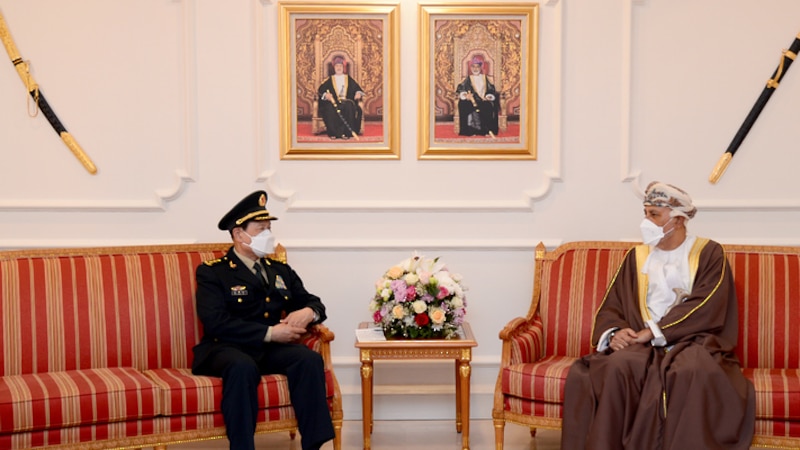 نائب رئيس الوزراء لشؤون الدفاع يستقبل مسؤولا صينيًا