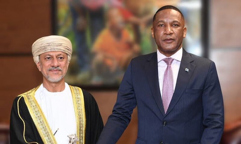 نقل تحيات جلالة السلطان لرئيس بوتسوانا: المرشدي يبحث التعاون الاستثماري بين البلدين 