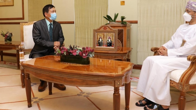 وزير الخارجية يودع سفير فيتنام
