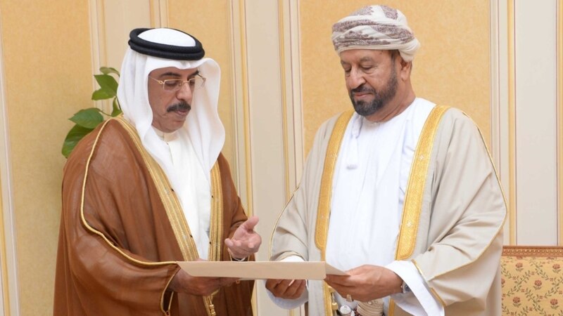 بدر بن سعود يتلقى دعوة من حاكم دبي