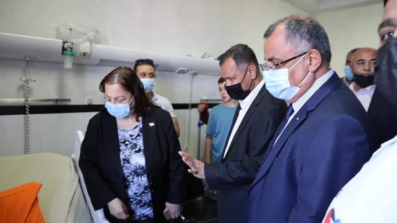 سفيرنا لدى فلسطين يزور الجرحى ويقدم تعازيه لأسر الشهداء