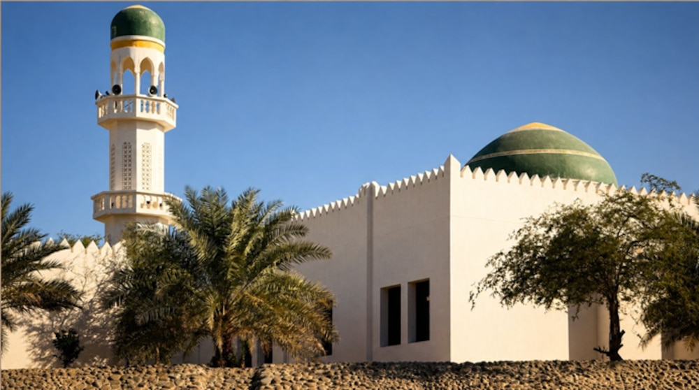المسجد الذي بناه في الطائيين عن روح والده