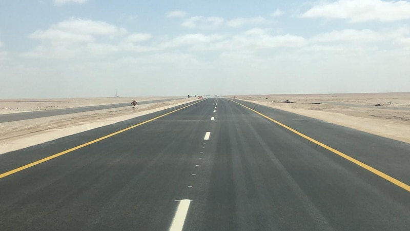 افتتاح جزء جديد من ازدواجية طريق أدم – هيماء – ثمريت