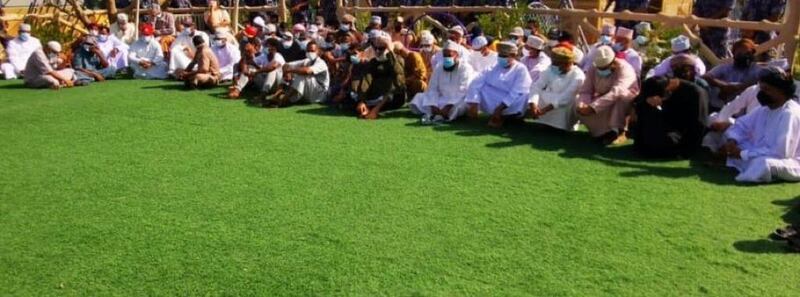 ضبط تجمع في إحدى المزارع