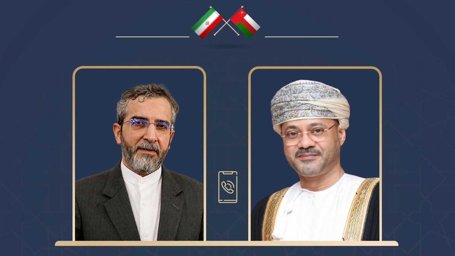 تأكيد عماني إيراني على أهمية ردع العدوان الإسرائيلي الآثم