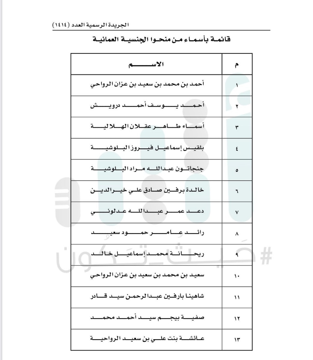 جلالة السلطان يصدر مرسومًا سلطانيًا ساميًا