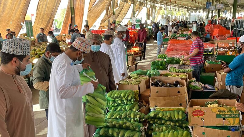 تحديد ساعات العمل في سوق الخضروات بالموالح