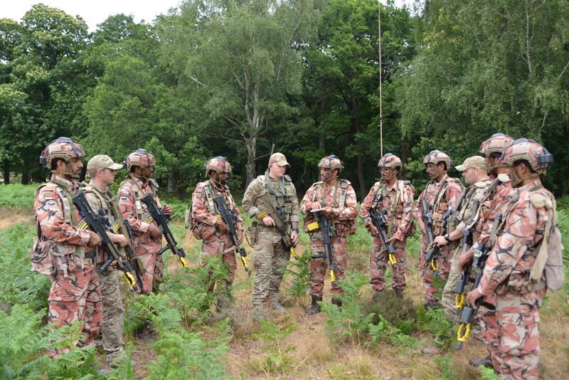 الجيش السلطاني يشارك في تمرين عماني – بريطاني بالمملكة المتحدة