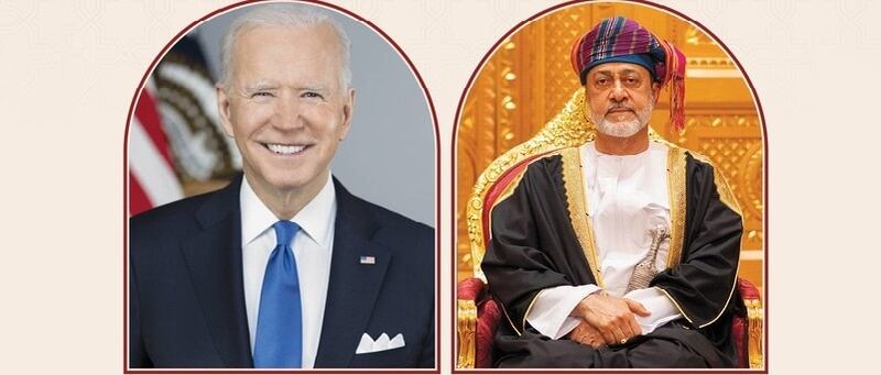 برقية تهنئة من جلالة السلطان إلى بايدن