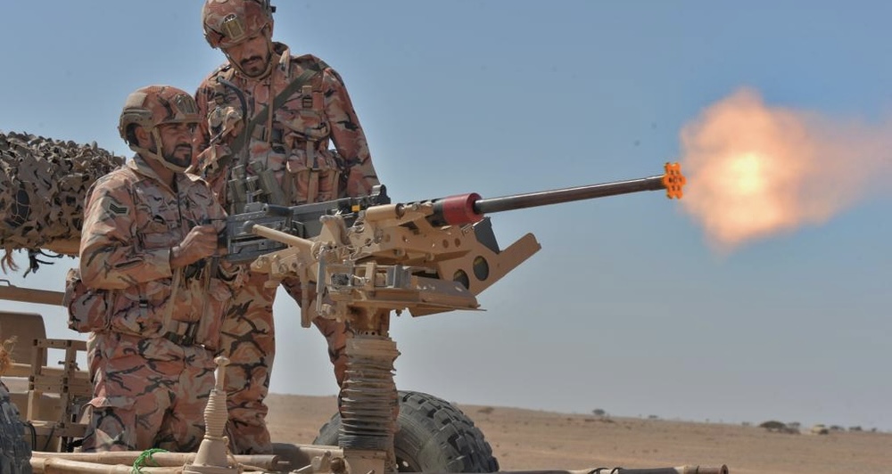 انطلاق تمرين عسكري عماني بريطاني في الوسطى