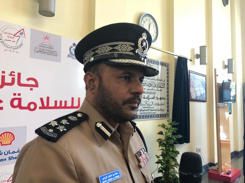 مدير عام المرور: السلطنة من ضمن أفضل الدول في التقليل من عدد الحوادث وإصاباتها