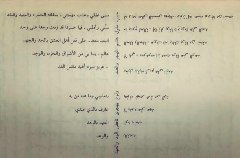 من تاريخ عجائب الشعر العماني قبل مئات السنين للشيخ المعولي