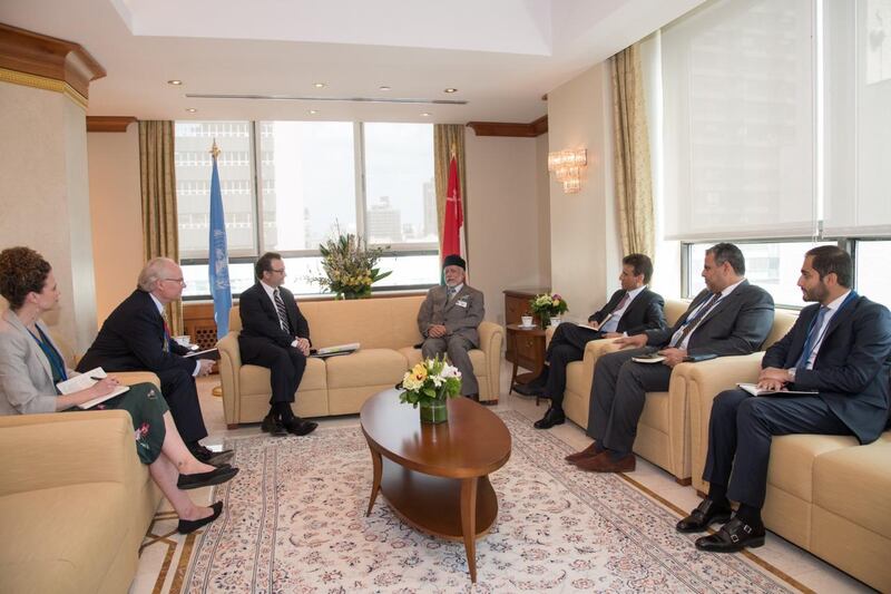 السلطنة تؤكد في نيويورك: ندفع بحل سياسي يجلب لليمن الأمن والاستقرار