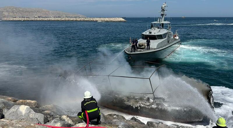 حريق في قارب بخصب يتسبب بإصابات ووفاة