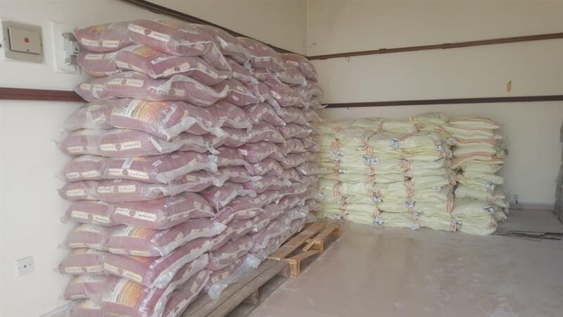 جهود متواصلة للتعامل مع أضرار الحالة الجوية في صحم والخابورة