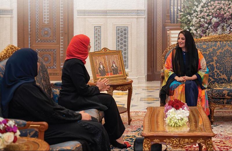 السيدة الجليلة تستقبل رئيسة مجلس النواب البحريني