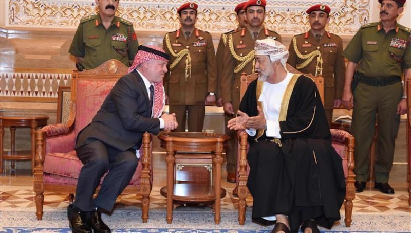 من 1999 إلى 2020م: تعرف على زيارات الملك عبدالله الثاني إلى سلطنة عمان