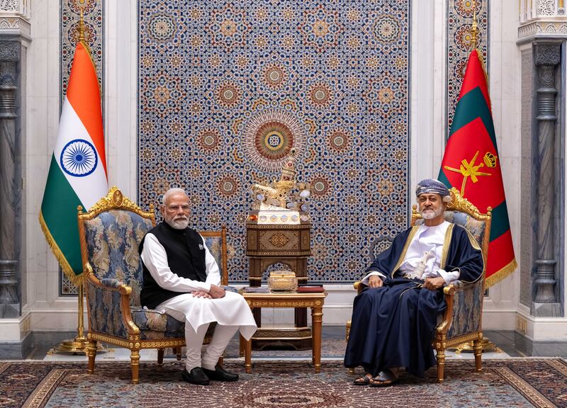 أبرز محطات الزيارة الرسمية لرئيس الوزراء الهندي إلى سلطنة عُمان