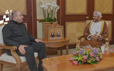 تطوير الشراكة مع أوكرانيا ضمن مباحثات السيد بدر مع أمين مجلس الأمن الأوكراني