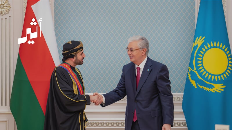 وسام لسموه وشراكة إستراتيجية: محطات من زيارة سمو السيد ذي يزن إلى كازاخستان