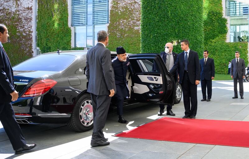 بالفيديو والصور: جلالة السلطان في ألمانيا