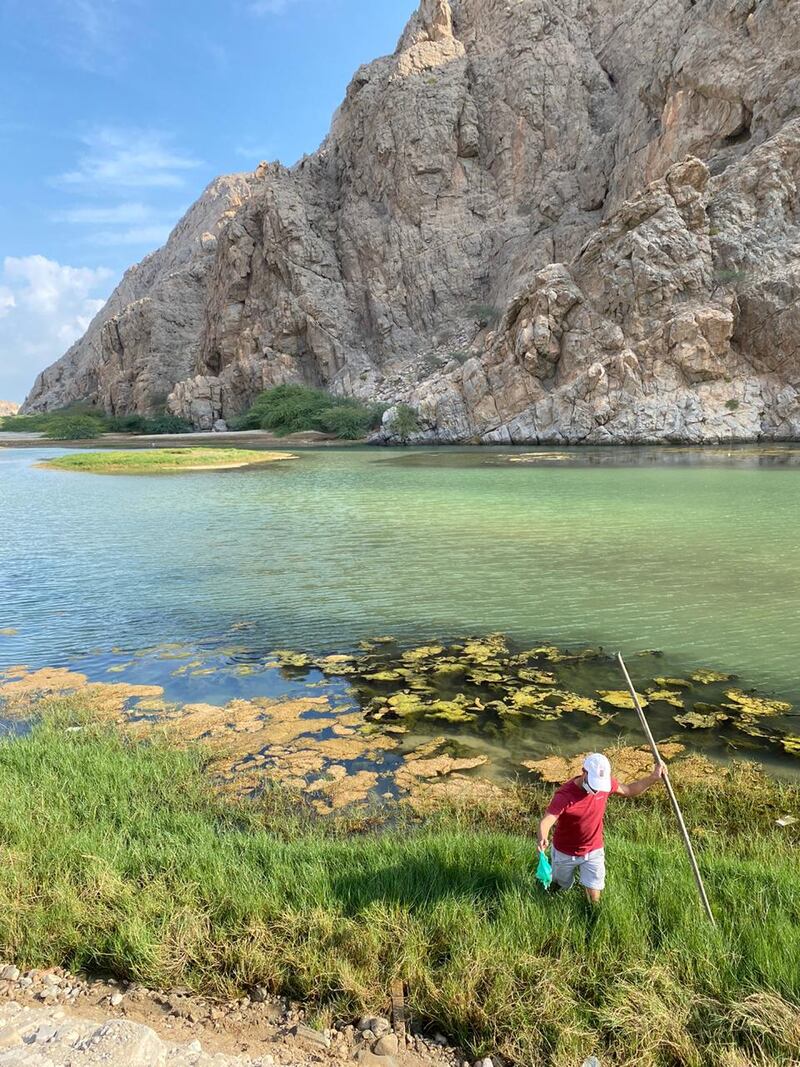 بالصور: تنظيف وادي يتي