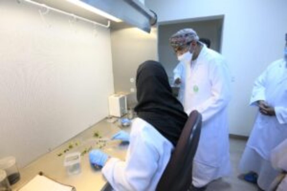 الحبسي في زيارة ميدانية لمشاريع زراعية ومائية