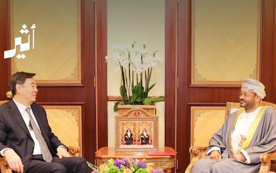 تأكيد عماني صيني على الدفع بالمسارات الدبلوماسية لحل الأزمات