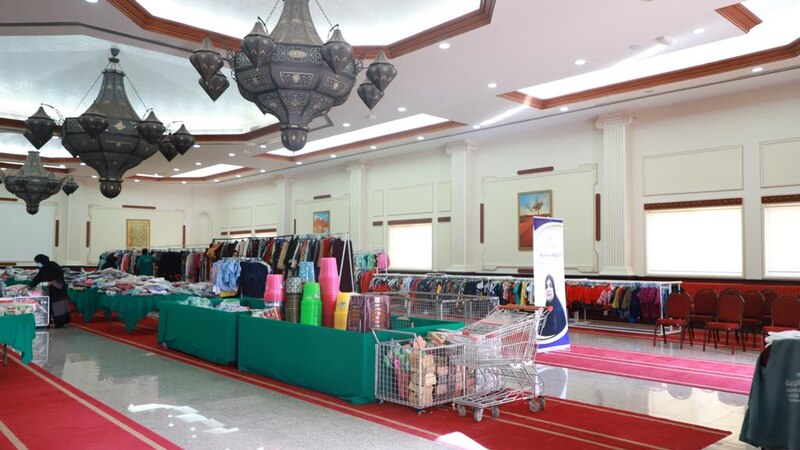 جمعية الرحمة تنظم معرض كسوة العيد