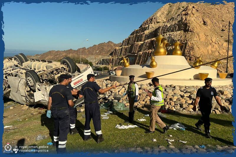 به وفيات وإصابات: حادث تدهور لحافلة