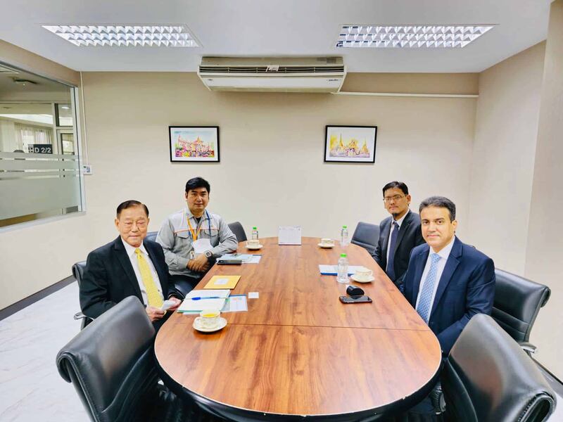 مناقشة فرص الاستثمار مع شركة تايلندية متخصصة في مكونات السيارات وقطع غيارها