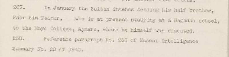 ماذا تعرف عن الكلية التي درس فيها السلطان سعيد بن تيمور والسيد فهر؟