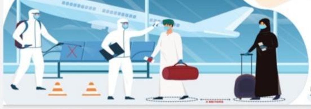 للراغبين بالسفر عبر مطار مسقط: إجراءات لا بد من الالتزام بها