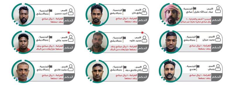 نشر صور مخالفين لقرارات اللجنة العليا