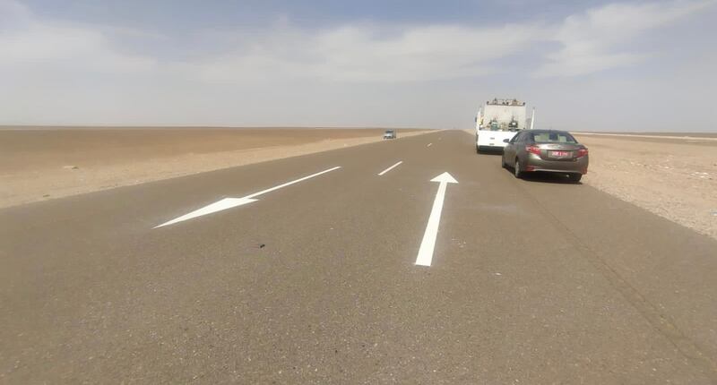 للمتنقلين عبر طريق الربع الخالي: هناك صيانة دورية