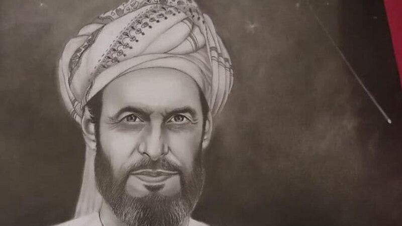رسمة جديدة للشخصية العمانية أحمد بن ماجد