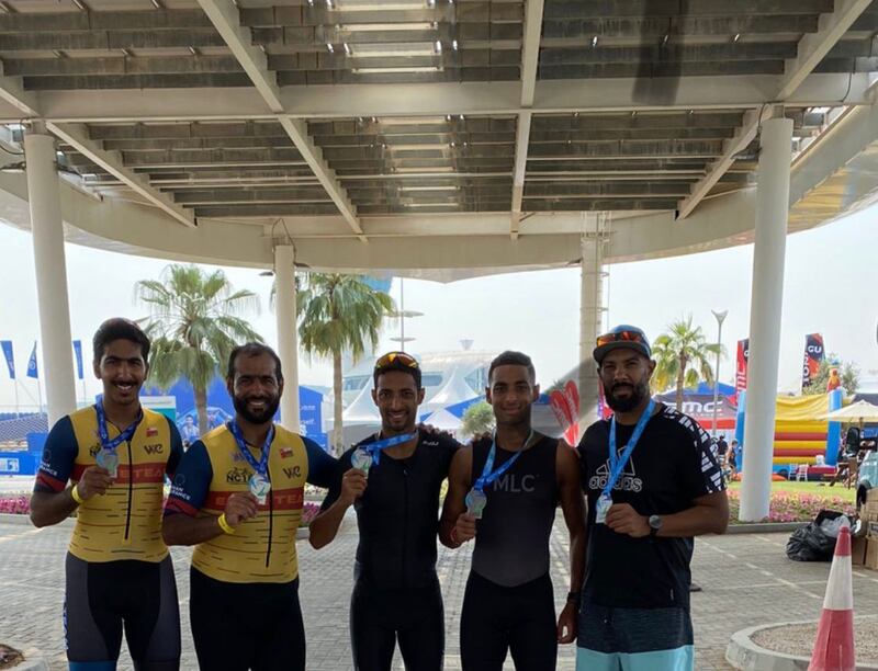 عماني ثانيًا في تحدٍ للدراجات بأبوظبي