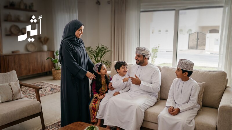 الأم، بوابة الأب إلى قلوب أبنائه