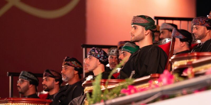 سمو السيد بلعرب يرعى عرض الموسيقى العسكرية بالأوبرا السلطانية