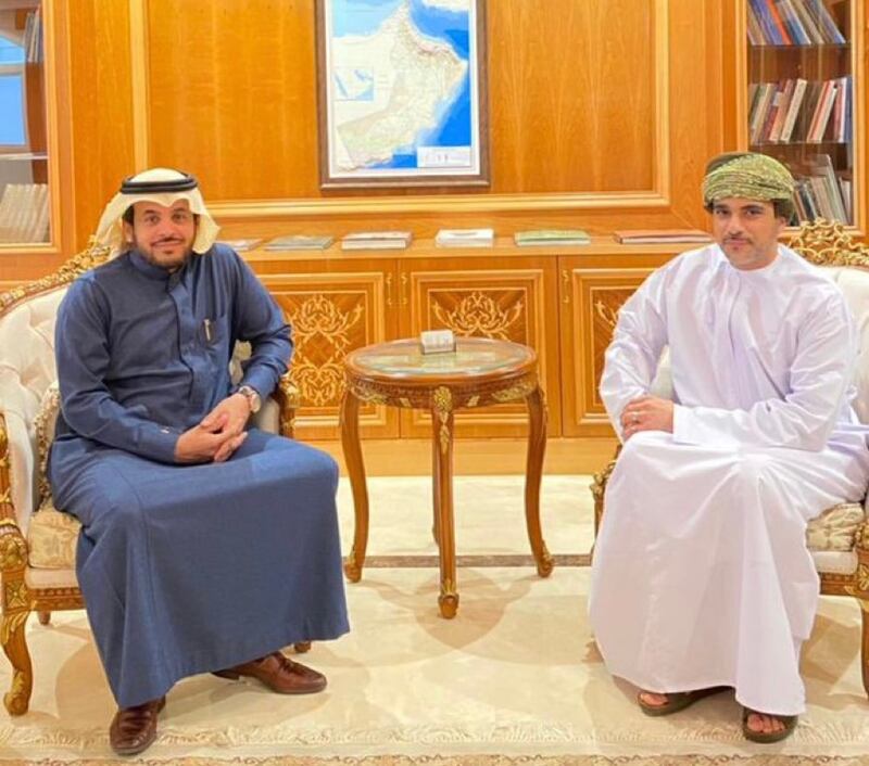 سفيرنا لدى الرياض يستقبل الإعلامي عبدالله المديفر