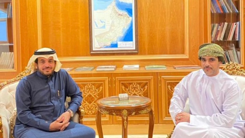 سفيرنا لدى الرياض يستقبل الإعلامي عبدالله المديفر