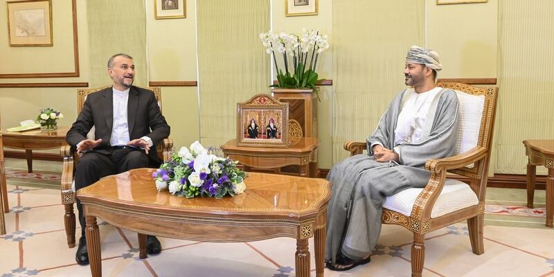 تأكيد عماني إيراني على دعم جهود تحقيق السلام