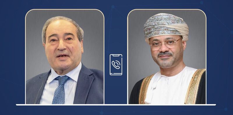 السيد بدر يتلقى اتصالًا من نظيره السوري